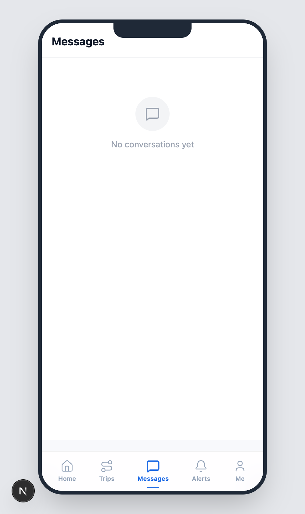 Driver messages